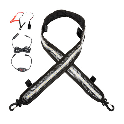 1.3m Flexible Led Camping Light 5050 SMD 12v White Strip Light Bar Waterproof
