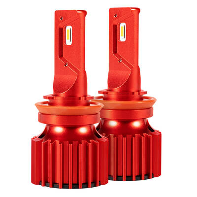BUNKER INDUST H11 LED Headlight Kit 50W 8000LM Globe Bulbs High Or Low Beam White