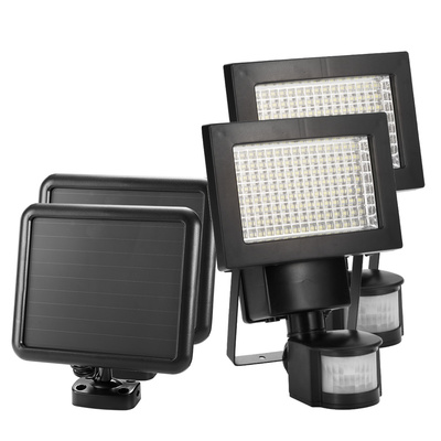 2pcs 120 Led Solar Sensor Lights