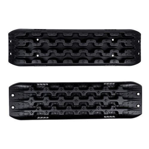 Pair 10T Black 4WD Recovery Tracks Off Road 4x4 Snow Mud New Sand Track