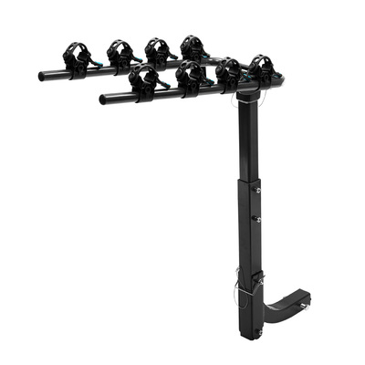 Foldable 4 Bicycle Carrier Bike Car Rear Rack