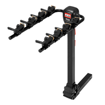 4 Bike Bicycle Carrier Double Foldable Rack