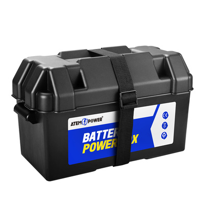 Power Battery Box 12V Boat Camping Caravan 