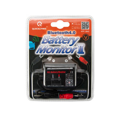 12V Vehicle Battery Monitor via bluetooth 4.0 Voltage Meter auto Alarm Tester