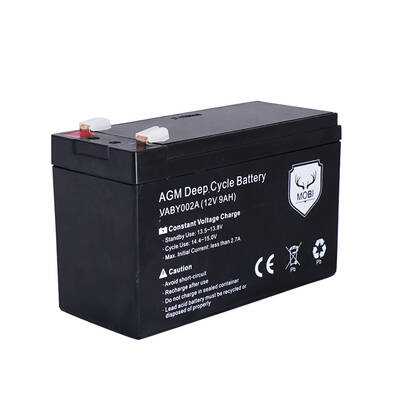12V 9AH AMP Hour Battery AGM SLA Deep Cycle Dual Fridge Solar Power 12 VOLT