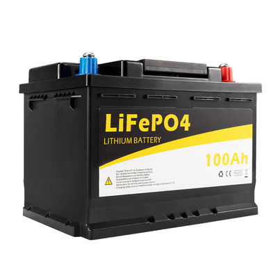 12V 100Ah Lithium Battery LiFePO4 Iron