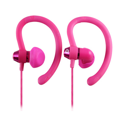 90° Sports Pink Earphones