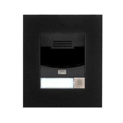 IP SOLO WITH CAMERA BLACK FLUSH MOUNT