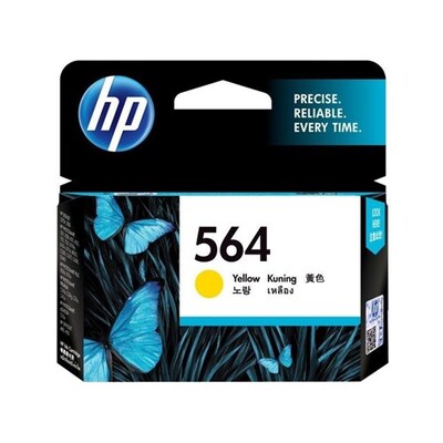 Hp 564 Yellow Ink 300 Page Yield For D5400