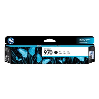 Hp 970 Blk Ink Cartiridge For Officejet X-Series/Mfp