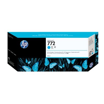 Hp 772 Cyan 300 Ml Ink