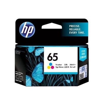 Hp 65 Tri-Color Original Ink Cartridge