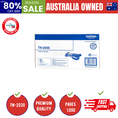 TN-2030 Mono Laser Toner up to 1,000 pages