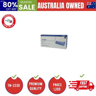 TN-2330 Mono Laser Toner Cartridge- to 1,200 pages