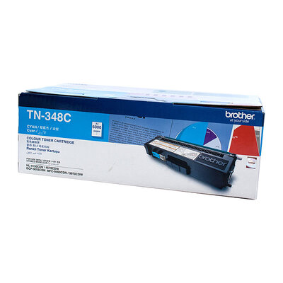 TN-348C Colour Laser Toner - Super High Yield Cyan