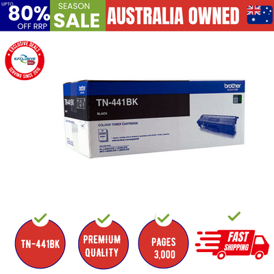 TN-441BK Colour Laser Toner - Black Standard Cartridge