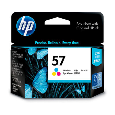 Hp #57 Colour Ink Cartridge C6657Aa Ps7150, Ps130 & Dj 5550C