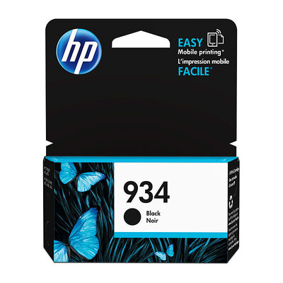 Hp #934 Black Ink C2P19Aa