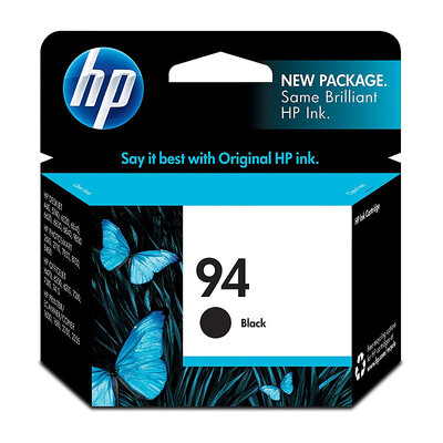Hp #94 Black Ink Cartridge C8765Wa