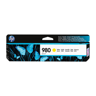 Hp #980 Yellow Ink Cartridge D8J09A