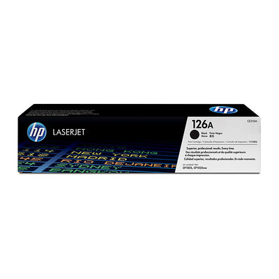 Hp #126A Black Toner Ce310A