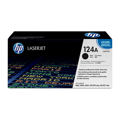 Hp #124A Black Toner Q6000A
