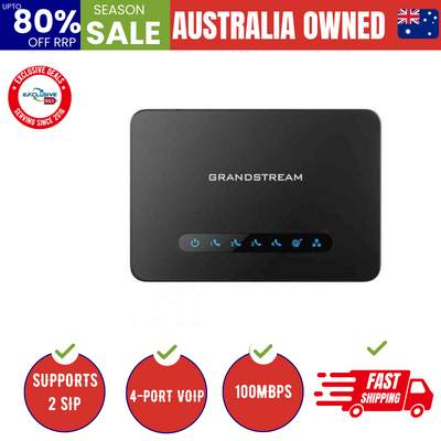 Ht814 Fxs Ata, 4 Port Voip Gateway, Dual Gbe Network