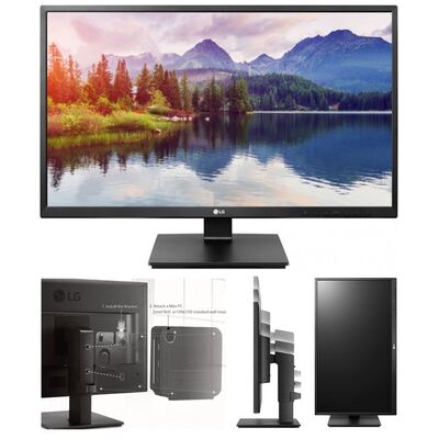 Lg 23.8' Ips 5Ms Business. Full Hd, Monitor W/Has Pivot