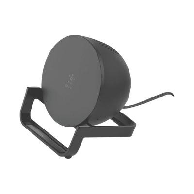 Belkin Fast Wireless Charging Stand With Speaker - Compact, Black