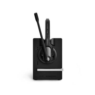 SENNHEISER | Sennheiser IMPACT D30 USB ML DECT Wireless Headset, Dual Ear, 12 Hours Talk, Quick Charge, Convertible, Noise Cancelling Microphone, Team