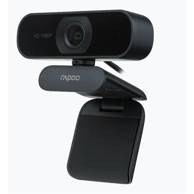 Rapoo C260 Webcam Fhd 1080P/Hd720P, Usb 2.0 Compatible Win7/8/10, Mac Os X 10.6 Or Above, Chrome Os And Android V5.0 Or Above - Ideal For Teams, Zoom