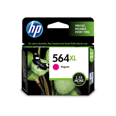 Hp 564Mxl (Cb324Wa) Original Magenta Extra Large Ink Cartridge- 750 Pages