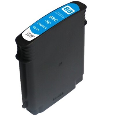 Hp Compatible 88Xl Cyan Cc9391A Compatible Inkjet Cartridge