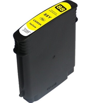 Hp Compatible 88Xl Yellow Cc9393A Compatible Inkjet Cartridge