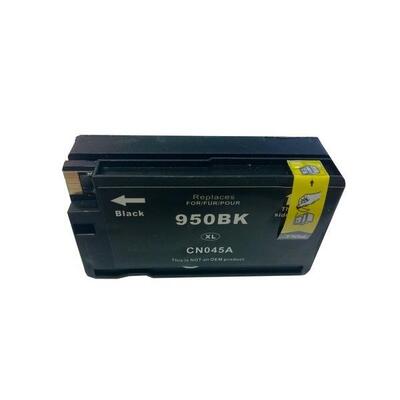 Hp Compatible 950Xl Black Compatible Cartridge With Chip