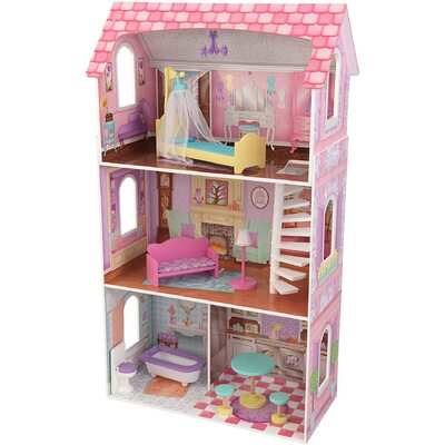 Dollhouse With Furniture For Kids 110 X 65 X 33 Cm (Model 2)