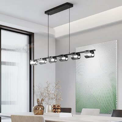 Modern Led Chandelier, 6 Lights, 48W