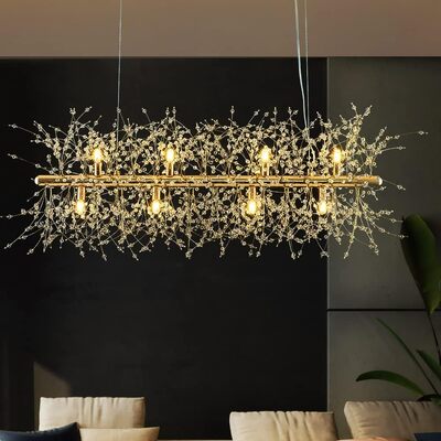 Modern Crystal Chandelier Firework 12 Lights
