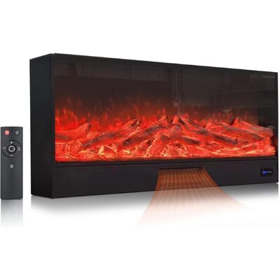 Electric Fireplace, Wall Mount Heater, 150Cm 