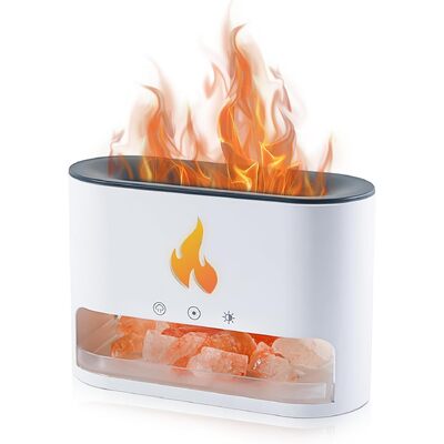 Cool Mist Humidifier Fire Diffuser 7 Colors