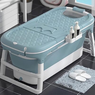 Folding Portable Bathtub Freestanding Spa , Large 148 Cm