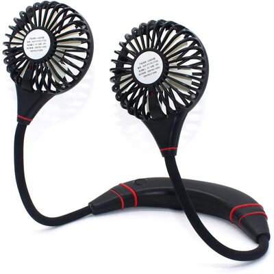 Hands-Free Portable Neck Hanging Fan With Usb Rechargeable