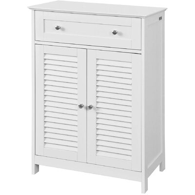 Freestanding Storage Cabinet With Doors/Drawer