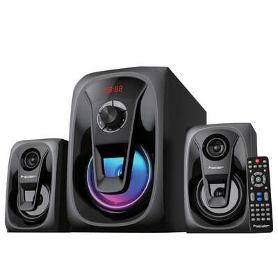2.1 Channel Mini Speaker System Bluetooth Usb Fm Radio Remote Control