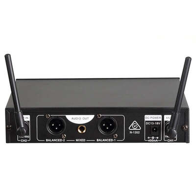 Twin Wireless Microphone System