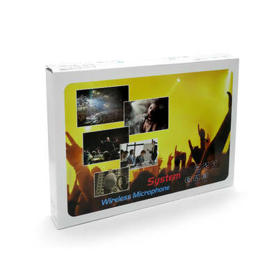 Twin Channel Wireless Microphone System