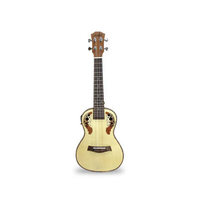 23" Concert Ukulele Guitar 12 Fret Spruce 4 String