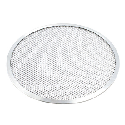 14-Inch Round Seamless Aluminium Nonstick Commercial Grade Pizza Screen Baking Pan