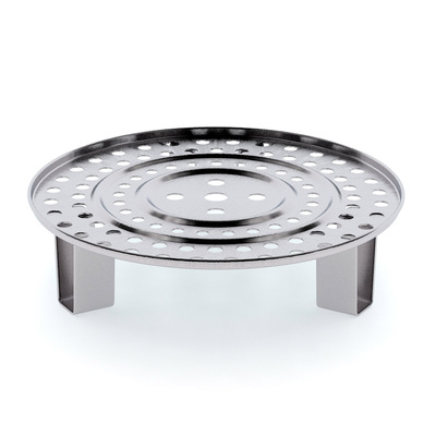 43Cm Stainless Steel Steamer Insert Stock Pot Steaming Rack Stockpot Tray