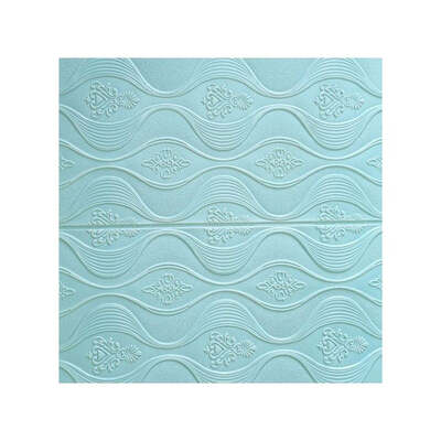 Decorative 3D Foam Wallpaper Panels Bluebell 10Pcs